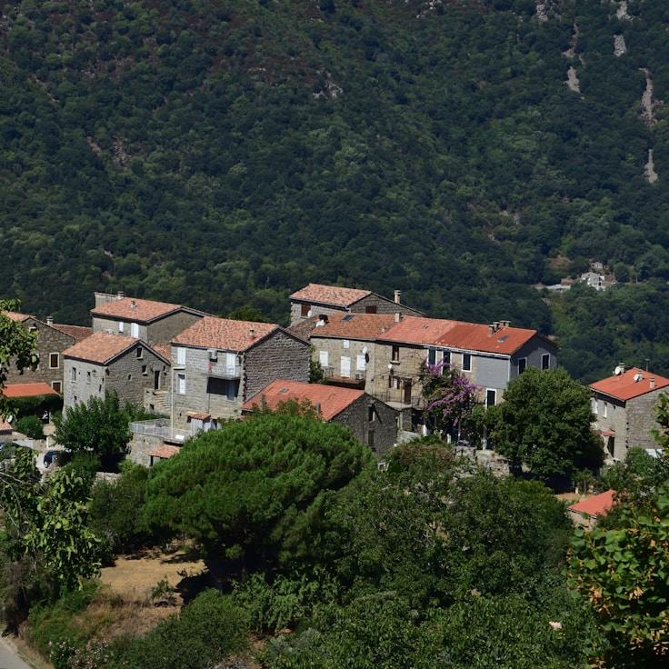 Kids playground area in France